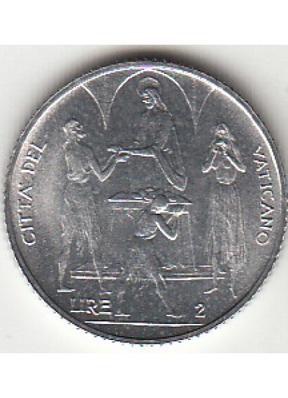1968 Anno VI - Lire 2  Fior di Conio Paolo VI  